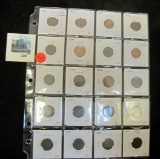 Group of 20 Indian Head Cents, dates from 1901 through 1909 better date!, all grade F, group value $