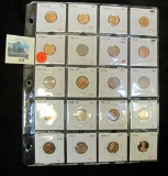 Group of 20 mixed date Lincoln Cents, dates range from 1944 to 2017, includes BU & Proof issues, gro