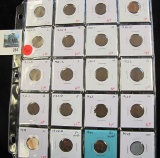 Group of 20 mixed date Lincoln Wheat Cents, includes mintmarked 10s, 20s and 30s, some better dates