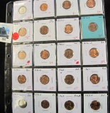 Group of 20 mixed date Lincoln Cents, dates range from 1943 to 1983, includes BU & Proof issues, gro