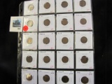 Group of 20 mixed date Lincoln Wheat Cents, includes mintmarked 10s, 20s and 30s, some better dates