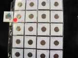 Group of 20 mixed date Lincoln Wheat Cents, includes mintmarked 10s, 20s and 30s, some better dates