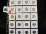 Group of 20 mixed date Jefferson Nickels, includes some early mintmarked semi-key dates, nice mix, g