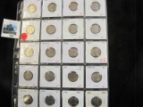 Group of 20 mixed date Jefferson Nickels, includes some early mintmarked semi-key dates, nice mix, g