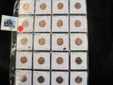 Group of 20 mixed date Lincoln Cents, dates range from 1944 to 2016, includes BU & Proof issues, gro