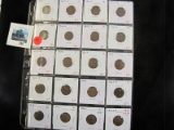 Group of 20 mixed date Lincoln Wheat Cents, includes mintmarked 10s, 20s and 30s, some better dates