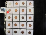 Group of 20 mixed date Lincoln Cents, dates range from 1943 to 1982, includes BU & Proof issues, gro