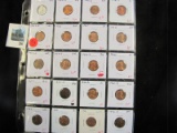 Group of 20 mixed date Lincoln Cents, dates range from 1943 to 1982, includes BU & Proof issues, gro