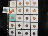 Group of 20 mixed date Lincoln Cents, dates range from 1943 to 1982, includes BU & Proof issues, gro