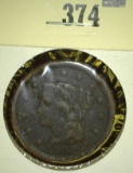 1852 Liberty Head Large Cent, G, value $20+