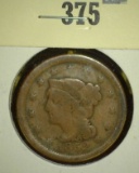 1852 Liberty Head Large Cent, G, value $20+