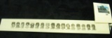 1977 Cincinnati Reds plastic ruler, all images and graphics visible