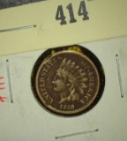 1860 Indian Head Cent, VG dark, value $15+