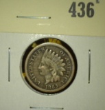 1860 Indian Head Cent, VG+, value $15+