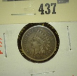 1860 Indian Head Cent, F, value $20+