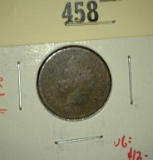 1879 Indian Head Cent, VG crusty, value $12+
