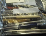 Group of 12+ vintage pens, includes Cross, Parker and nib style pens