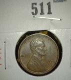1909 VDB Lincoln Cent, AU, value $20+