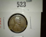 1911-D Lincoln Wheat Cent, F, value $10+