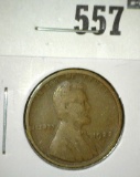 1922-D Lincoln Wheat Cent, VG, value $21+