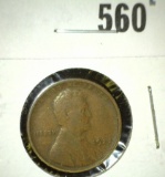 1922-D Lincoln Wheat Cent, VG+, value $21+