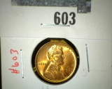 1939 Lincoln Wheat Cent, BU, value $10+