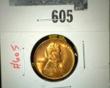 1939 Lincoln Wheat Cent, BU toned, value $10+