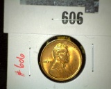 1939-D Lincoln Wheat Cent, BU, value $10+