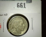 1913 Type 1 MOUND Buffalo Nickel, VF+, value $20+