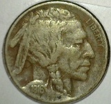 1916 Buffalo Nickel, VF, value $10+