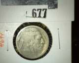 1921-S Buffalo Nickel, ARD (acid restored date), KEY DATE, rare in ANY condition, G value $75+
