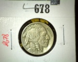 1924 Buffalo Nickel, VF, value $10+