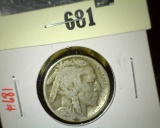 1926-D Buffalo Nickel, G, value $10+