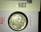 1931-S Buffalo Nickel, VF, value $25+