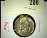 1950-D Jefferson Nickel, BU, key date, value $15+