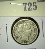 1913 Barber Dime, VF, value $10+