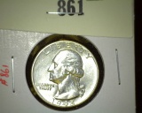 1942-D Washington Quarter, AU, value $10+