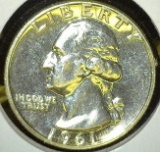 1961 Washington Quarter, PROOF, value $11+