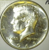 1965 Kennedy Half Dollar, BU SMS Proof-like, value $15+