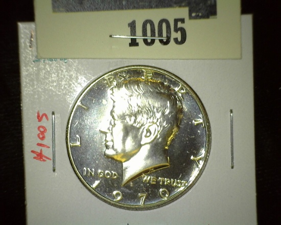 1970-S Kennedy Half Dollar, PROOF, value $15+