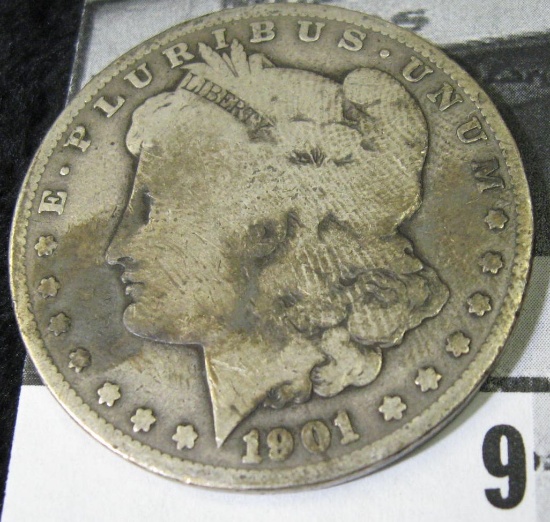 1901 New Orleans Mint Morgan Silver Dollar.