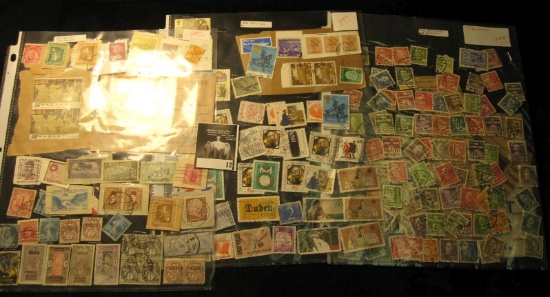 (86) Denmark, (2) Greece, & (89) various Foreign Stamps.