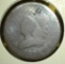 1813 U.S. Large Cent, holed.