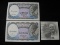 Pair of Five Piastres Arab Republic of Egypt Banknotes. CU.