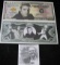 Pair of Million Dollar Elvis Presley Fantasy Banknotes, CU.