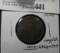 1864 Large Motto Two Cent Piece, repunched date, Cherry Picker guide Leone 64LG-24-H.