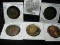 Five large Medal Lot: Perpetual Savings; Greenshore, Co.; U.S. Mint Philadelphia 8/14/69; LBJ & Trum
