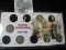 (5) Different Silver U.S. War Nickels in a Wartime Holder.