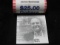 U.S. Mint Wrapped Roll of 25 Gem BU  James Buchanan  