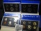 1968 S, 69 S, & (2) 1970 S Proof Sets, all with 40% Silver Half Dollars and in original boxes.